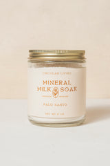 Mineral Milk Soak, Palo Santo