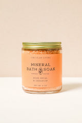 Mineral Bath Soak, Rose Petal & Geranium