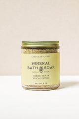 Mineral Bath Soak, Green Tea & Eucalyptus