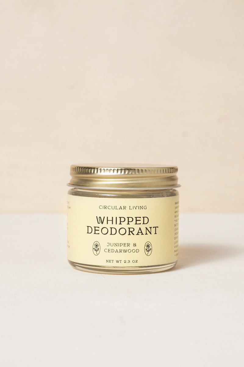 Whipped Deodorant, Juniper & Cedarwood