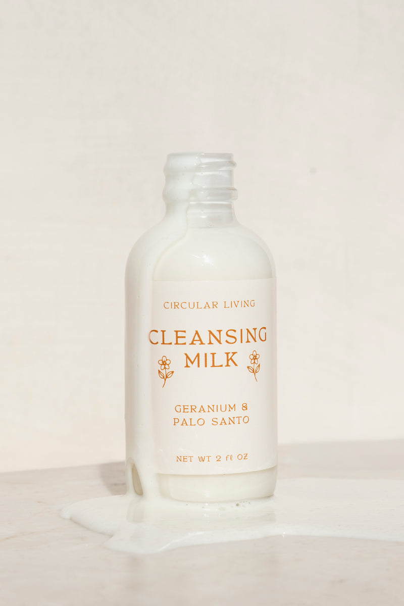 Cleansing Milk, Geranium & Palo Santo