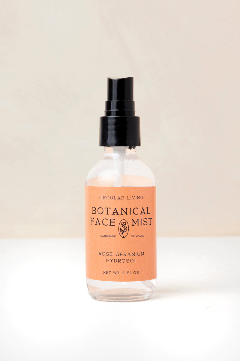 Botanical Face Mist, Rose Geranium Hydrosol