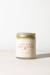 Sea Salt Body Scrub, Palo Santo