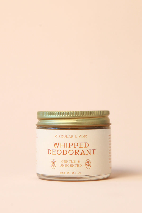 Whipped Deodorant, Gentle & Unscented